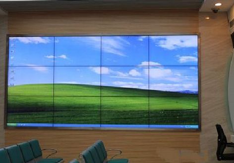 都昌液晶拼接屏的另类用法。